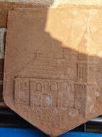 Zandstenen gevelsteen met afbeelding, Antiek en Kunst, Ophalen