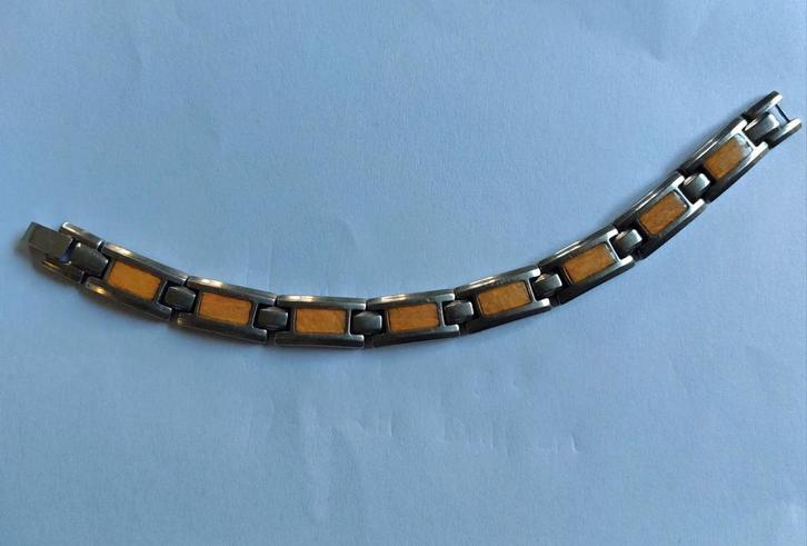 Titanium armband, Sieraden, Tassen en Uiterlijk, Armbanden, Gebruikt, Overige materialen, Ophalen of Verzenden