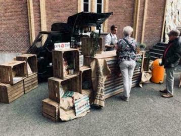 Grote mooie veilingkisten , Fruitkisten ,Appelkist met tekst beschikbaar voor biedingen