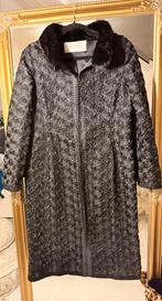 Valentino Couture Jas Nerts Bontkraag Maat 38/40, Ophalen of Verzenden, Zo goed als nieuw, Maat 38/40 (M), Zwart