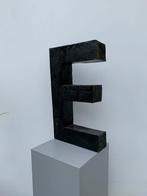 Metalen Letter E, Ophalen of Verzenden, Gebruikt