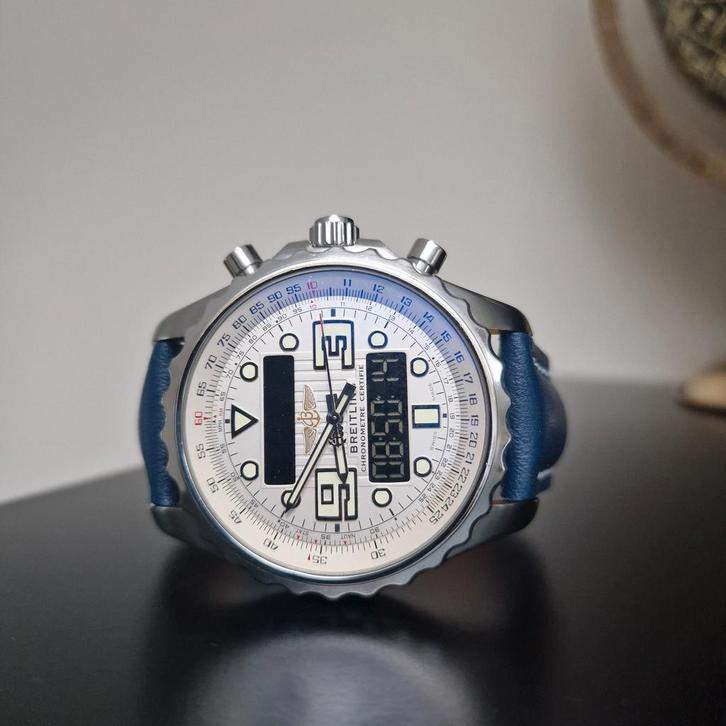 Breitling Proffesinal Chronospace/ zeer mooi exemplaar, Sieraden, Tassen en Uiterlijk, Horloges | Heren, Zo goed als nieuw, Breitling