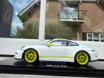 1:18 Porsche 911R 991 wit-groen 2018 Spark WAX 021 000 26, Hobby en Vrije tijd, Modelauto's | 1:18, Overige merken, Auto, Models@sparkmodel.com
