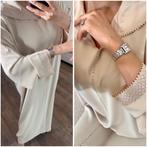 Marokaanse handgemaakte Randa Djellaba’s, Kleding | Dames, Ophalen of Verzenden, Nieuw, Blauw, Overige typen