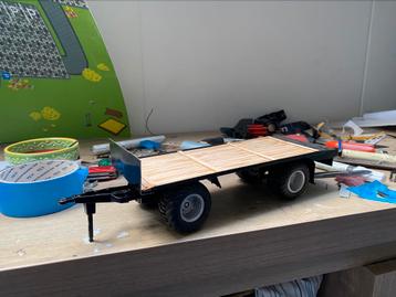 Platte wagen zelfbouw beschikbaar voor biedingen