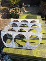 Te koop 10 voeder plateaus, Dieren en Toebehoren, Vogels | Hokken en Kooien, Ophalen, Zo goed als nieuw, Metaal, Vogelkooi