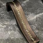 14k gouden armband massief cartier schakel, Ophalen of Verzenden, Nieuw, Goud