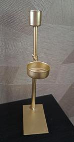 Gouden kandelaar intratuin, Overige kleuren, Nieuw, Ophalen of Verzenden, Metaal