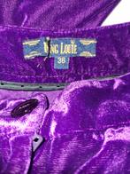 Paars fluwelen broek King Louie 36, Kleding | Dames, Ophalen, Paars, Maat 36 (S), Lang