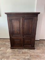 Koloniale TV-kast - Zware kwaliteit, Huis en Inrichting, Ophalen, Gebruikt, 100 tot 150 cm, Overige houtsoorten