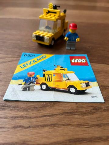 Lego 6521 Auto Pech Onderweg - Vintage Legoland! beschikbaar voor biedingen