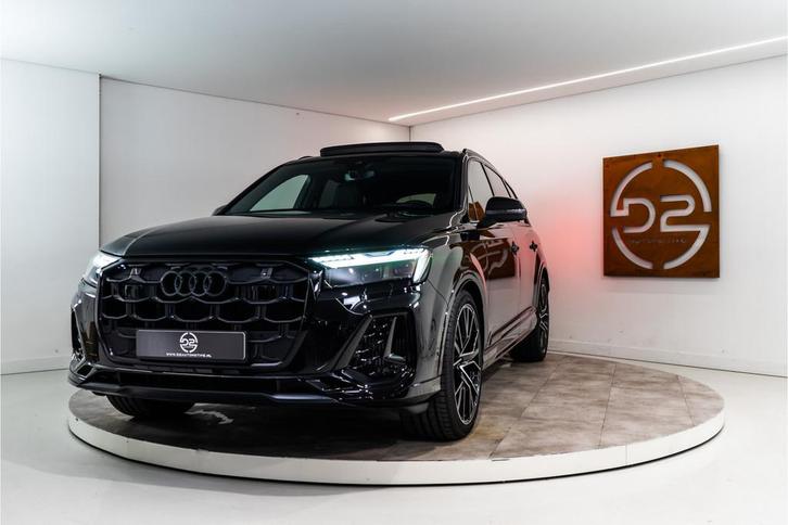 Audi Q7 60 TFSI e Quattro Pro Line+ S Competition 489PK | 20, Auto's, Audi, Bedrijf, Te koop, Q7, 360° camera, 4x4, ABS, Achteruitrijcamera