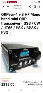 QRPver-1 v.3 HF Mono band mini QRP transceiver ( SSB / CW /, Ophalen of Verzenden