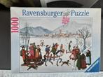Ravensburger puzzel winter 1000 stukjes, Ophalen of Verzenden, 500 t/m 1500 stukjes, Legpuzzel
