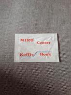 Miro Center Koffie Hoek suikerzakje, Verzamelen, Ophalen of Verzenden, Nederland