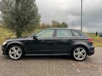 Audi A3 1.4TFSI G-tron 81KW SB S-tro 2014 Zwart, Zwart, 4 cilinders, 96 €/maand, Leder en Stof