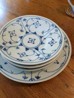 Blauw Saks Borden en Schotels Set, Gebruikt, Keramiek, Ophalen of Verzenden, Bord(en)