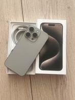 iPhone 15 pro zilver titanium 128gb, Telecommunicatie, Mobiele telefoons | Apple iPhone, 128 GB, Verzenden, Zo goed als nieuw