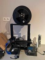 Creality Ender 3 + upgrades + PLA Spoel, Computers en Software, 3D Printers, Ophalen, Zo goed als nieuw, CREALITY