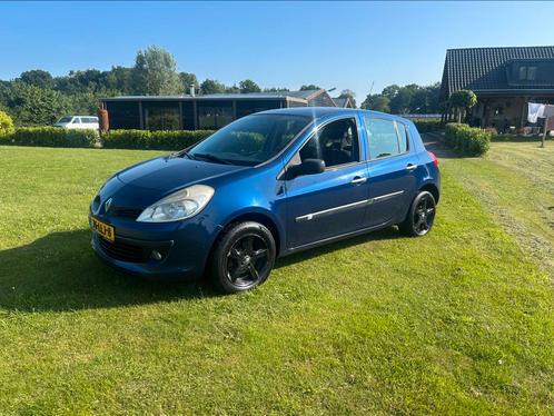 Renault Clio 1.2 16V 55KW 5-DRS E4 2008 Blauw Apk Mei 2026, Auto's, Renault, Bedrijf, Clio, ABS, Airbags, Boordcomputer, Centrale vergrendeling