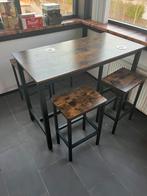 2 bartafels met 8 barkrukken, Huis en Inrichting, Ophalen, Zo goed als nieuw