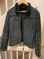 ALDO ZWART DAMES TEDDY LEER JAS, MAAT; L, Zwart, Maat 42/44 (L), Ophalen of Verzenden, Zo goed als nieuw