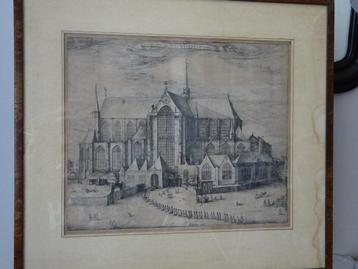 Claas Jansz Visscher - Nieuwe Kerck te Amsterdam beschikbaar voor biedingen