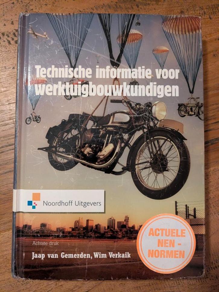 Technische informatie voor werktuigbouwkundigen, Gemerden, Boeken, Studieboeken en Cursussen, Gelezen, Ophalen of Verzenden