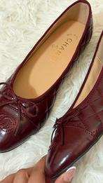 Bordeaux lakleren ballerina’s 38, Nieuw, Rood, Ballerina's, Ophalen of Verzenden
