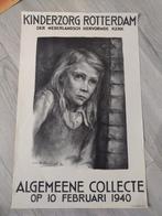 Kinderzorg Rotterdam. Algemene Collecte 1940., Ophalen of Verzenden, Zo goed als nieuw, Rechthoekig Staand, Reclame
