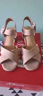 S.Oliver Pumps - Maat 37 - Beige, Pumps, Beige, Ophalen of Verzenden, Zo goed als nieuw