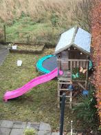 Speelhuisje voor buiten met glijbaan, Ophalen, Gebruikt