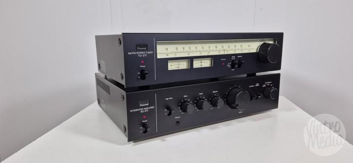 Sansui AU-217 Versterker + TU-217 Tuner | Stereo Set | 217, Audio, Tv en Foto, Stereo-sets, Refurbished, Tuner of Radio, Overige merken