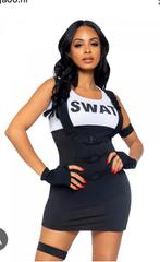 Carnaval sexy swat (mt.S), Carnaval, Ophalen of Verzenden, Zo goed als nieuw, Kleding