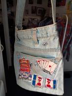 Las Vegas Denim Tas - Zo Goed Als Nieuw!, Ophalen of Verzenden, Zo goed als nieuw, Blauw, Schoudertasje