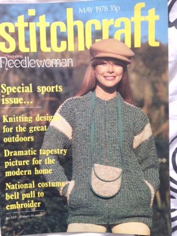 stitchcraft mei 1978 including needlewoman beschikbaar voor biedingen