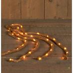 Sfeervolle jute touw verlichting - 4 stuks, Huis en Inrichting, Lampen | Hanglampen, Ophalen of Verzenden, Nieuw, Minder dan 50 cm