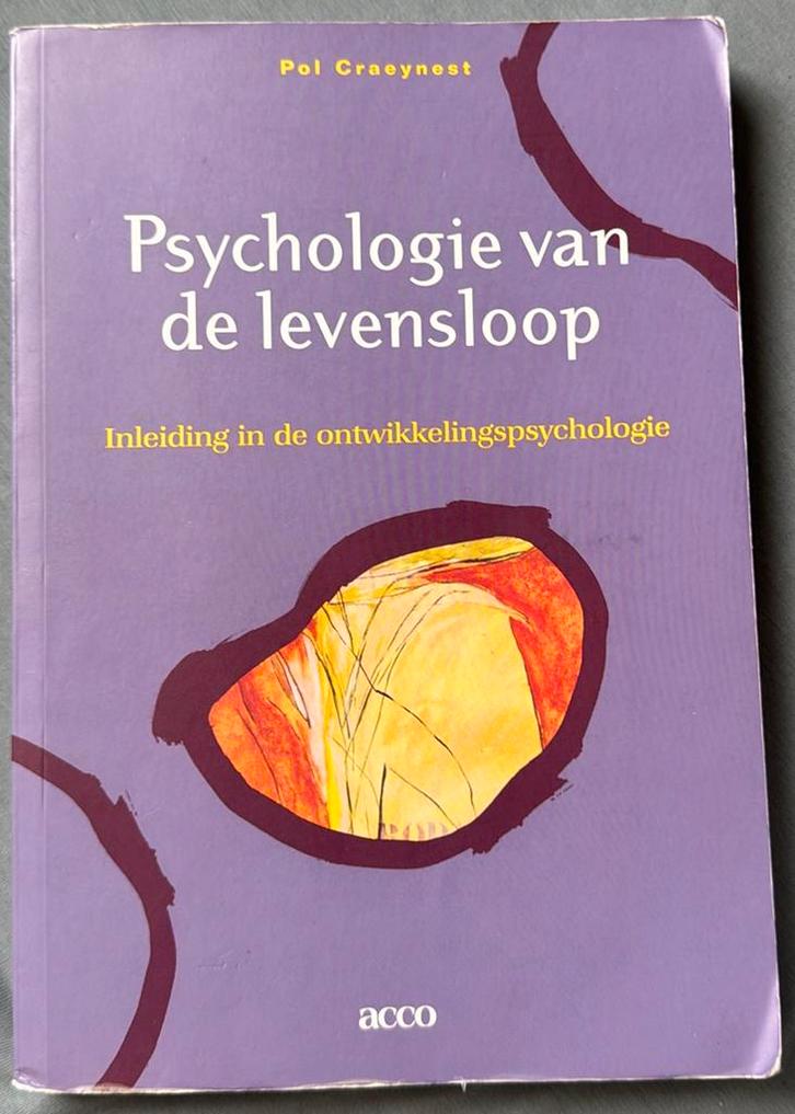 P. Craeynest - Psychologie van de levensloop, Boeken, Psychologie, Gelezen, Ontwikkelingspsychologie, Verzenden