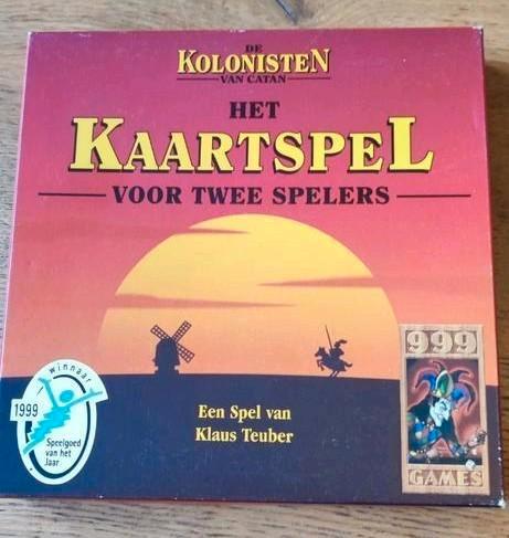 Catan Kaartspel - Kolonisten van Catan basisspel, Hobby en Vrije tijd, Gezelschapsspellen | Kaartspellen, Gebruikt, Ophalen of Verzenden