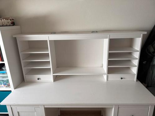Ikea Hemnes Bureau Bovenkast, Huis en Inrichting, Bureaus, Gebruikt, Bureau, Ophalen