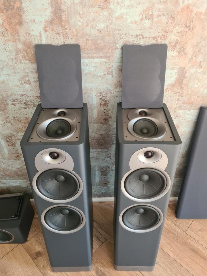 Jamo Dolby Atmos Speakers - Topkwaliteit Geluid!, Audio, Tv en Foto, Luidsprekers, Zo goed als nieuw, Front, Rear of Stereo speakers