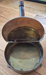 Koperen pannetje met deksel, Ophalen of Verzenden, Gebruikt, Overige materialen, Koekenpan of Braadpan