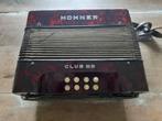 Hohner accordeon,club IIIB, Ophalen of Verzenden, Gebruikt, Hohner