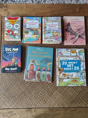 Kinderboeken Collectie - Boomhut, Donald Duck, Dogman beschikbaar voor biedingen