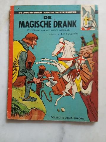 de Witte Ruiter, de magische drank,1ste dr `61,redelijk goed beschikbaar voor biedingen
