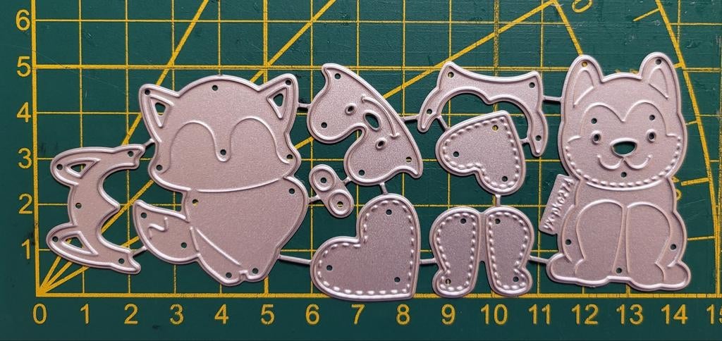 Snijmal  hondjes 2, Ophalen of Verzenden, Nieuw, Overige thema's, Pons of Mal