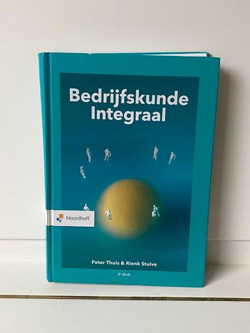Bedrijfskunde Integraal 3e druk studieboek beschikbaar voor biedingen