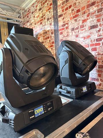 2x ROBE ROBIN 300E Washes + Flightcase  beschikbaar voor biedingen