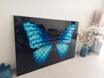 Plexiglas schilderij vlinder Louis Vuitton 120x80, Ophalen, Zo goed als nieuw, Schilderij, 75 cm of meer