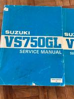 Suzuki VS750GL Werkplaatshandboek + Supplement, Ophalen of Verzenden, Suzuki